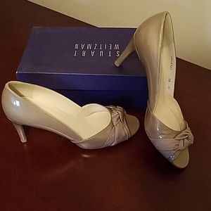 Stuart Weitzman Open Toe Dressy Heel